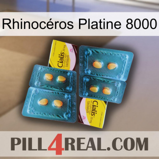 Rhinocéros Platine 8000 cialis5